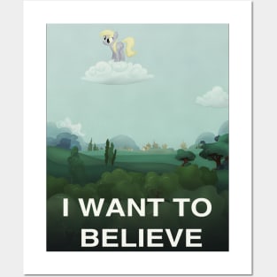 I want to believe Posters and Art